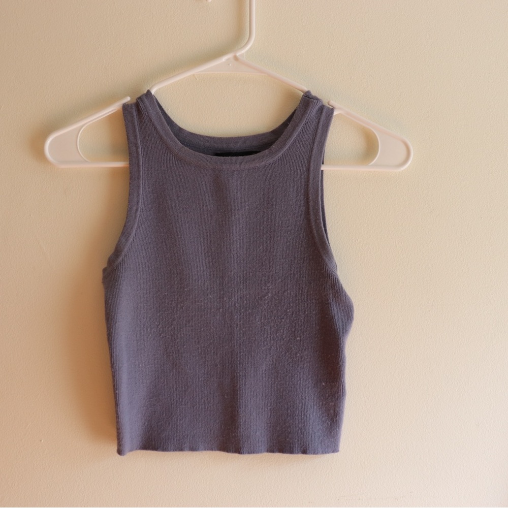 Kendall and Kylie blue halter top